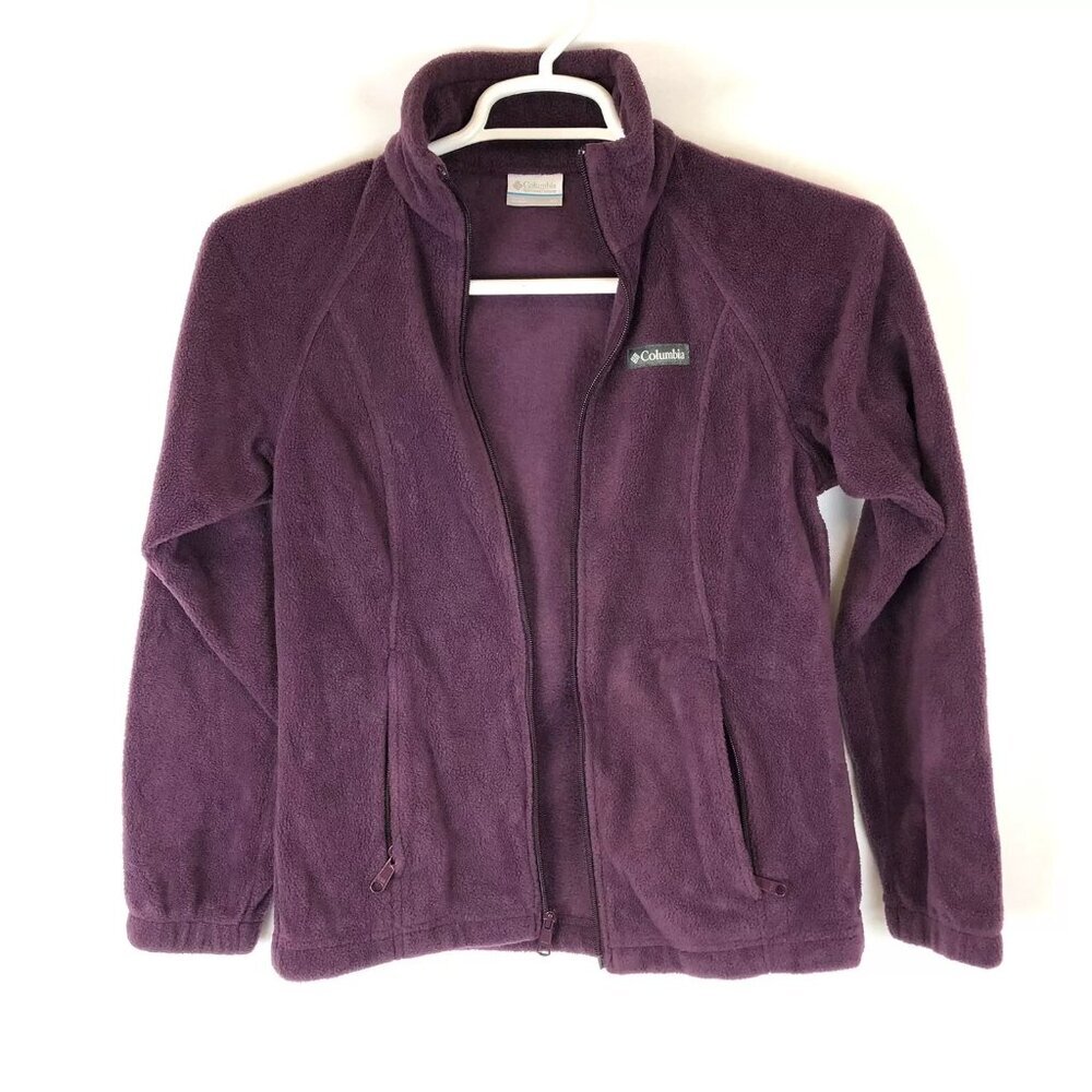 Columbia Women’s Purple Zip Up Light Weight Jacket Size XS